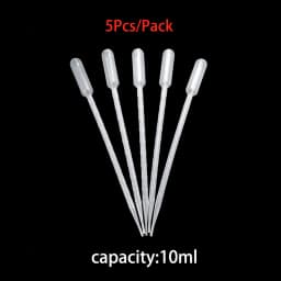 0.2/0.5/1/2/3ML Disposable Plastic Transfer Graduated Pipettes for SIlicone Epoxy Resin Mold DIY Jewelry Making Squeeze Pipettes