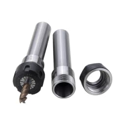 Collet Chuck Holder C10/C12/C16/C20/C25/C32/C40 for ER8-ER25A/ER11-32M/UM Collet 100-200L Extension Straight Shank Extension Rod