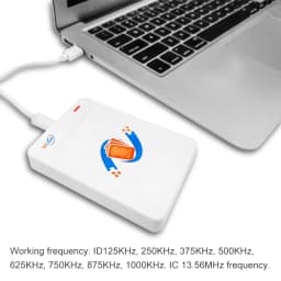 RFID Copier Duplicator Reader Writer 125KHz 13.56MHz USB Programmer Key fobs UID T5577 Rewritable Support NFC Phone / Wristband