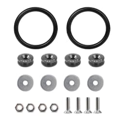 Aluminum Bumper Fixation Car Bumper Hook Car Bumper Fasteners for Car Accessories Interior Spare Parts Surround Buckle