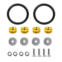 Aluminum Bumper Fixation Car Bumper Hook Car Bumper Fasteners for Car Accessories Interior Spare Parts Surround Buckle