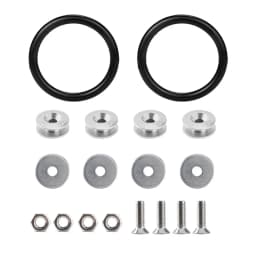 Aluminum Bumper Fixation Car Bumper Hook Car Bumper Fasteners for Car Accessories Interior Spare Parts Surround Buckle