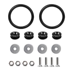 Aluminum Bumper Fixation Car Bumper Hook Car Bumper Fasteners for Car Accessories Interior Spare Parts Surround Buckle