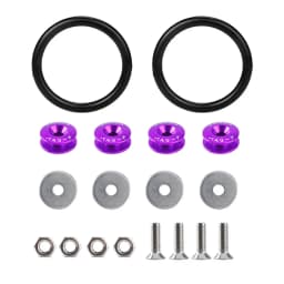 Aluminum Bumper Fixation Car Bumper Hook Car Bumper Fasteners for Car Accessories Interior Spare Parts Surround Buckle
