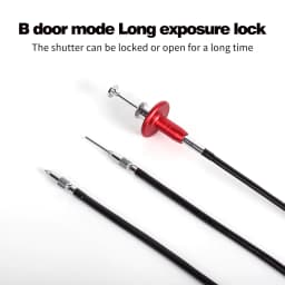 eTone 40cm/70cm/100cm Mechanical Shutter Release Control Cable for Digital Camera and Film Camera