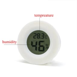 Mini Digital Humidity Meter Thermometer Hygrometer Sensor Gauge LCD Temperature Refrigerator Aquarium Monitoring Display Indoor