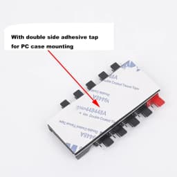 10 Port 4pin PWM Fan Hub Splitter Adpater w/ RPM Speed Controller Cable Power by IDE Molex 4 pin or SATA,Fan Spliter 4-pin 3pin