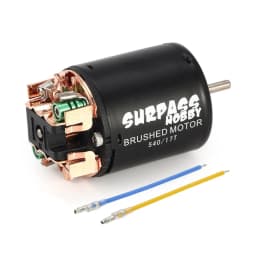 540 80T 13T 17T 21T 23T 27T 35T 45T 55T 540 Brushed Motor for 1/10 RC Crawler Car Axial SCX10 90046 AXI03007 JL Traxxas TRX-4