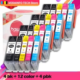 Compatible for Canon CLI 551 PGI 550 Ink Cartridges for Pixma IP7250 IX6850 MG5550 MG5650 MG6450 MG6650 MX725 MX925