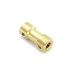 1PC 2mm 2.3mm 3mm 3.175mm 4mm 5mm 6mm Motor Shaft Coupling Copper Joint Coupler Connector for RC Boat Marine Car Robot