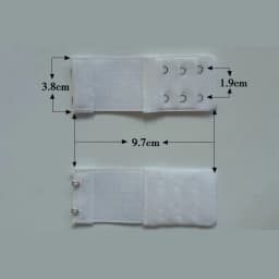 1PC Bra Extender For Women's 2 Hook Elastic Bra Extension Strap Hook Clip Expander Adjustable Belt Buckle Intimates