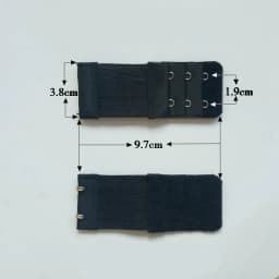 1PC Bra Extender For Women's 2 Hook Elastic Bra Extension Strap Hook Clip Expander Adjustable Belt Buckle Intimates
