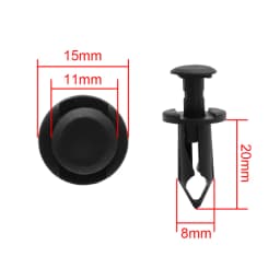 8mm Fender Clips Body Rivets For HONDA TRX 400 EX 400EX 300EX TRX450R For Polaris Sportsman RZR Ranger W/ Fastener Removal Tool