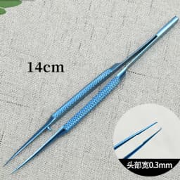 titanium microsurgical instruments microsurgery instruments Kit scissors needle holder forceps 14cm
