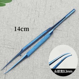 titanium microsurgical instruments microsurgery instruments Kit scissors needle holder forceps 14cm
