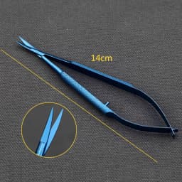 titanium microsurgical instruments microsurgery instruments Kit scissors needle holder forceps 14cm