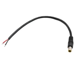 1pc DC Tip 7.9mm X 5.5mm 8mm Male Plug Connector Cable Cord For IBM Replacement 30cm/1ft 16AWG