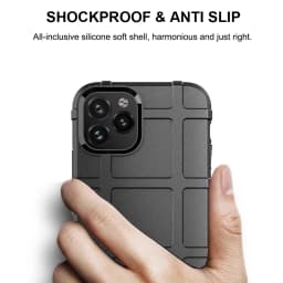 Shockproof Rugged Phone Case for Apple iPhone 15 16 17 18 Pro Max 13 12 Mini 11 14 Plus Air Soft Silicone Protective Armor Cover