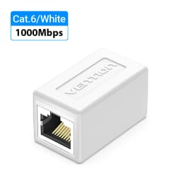 Vention Cat7 RJ45 Connector Cat7/6/5e Ethernet Female to Female 8P8C Patch Network Extender Extension Adapter for Ethernet Cable