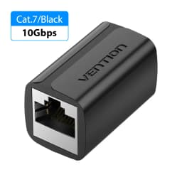 Vention Cat7 RJ45 Connector Cat7/6/5e Ethernet Female to Female 8P8C Patch Network Extender Extension Adapter for Ethernet Cable