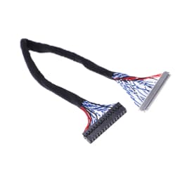 8 Bit LVDS Cable FIX-30 Pin 2ch For 17 19 22 26 Inch LCD/LED Panel Controller 25cm Z17
