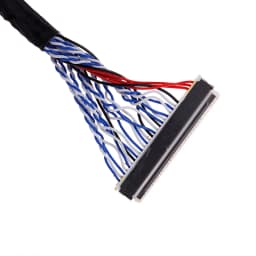 8 Bit LVDS Cable FIX-30 Pin 2ch For 17 19 22 26 Inch LCD/LED Panel Controller 25cm Z17