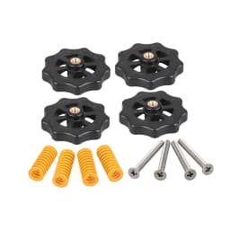 3D Printer Parts Heated Bed Spring Leveling Kit Adjustment Nut+Springs+ Screw Heatbed Kit For CR-10 Ender 3 MK3 hotbed
