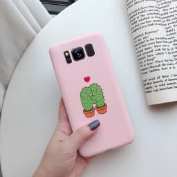 For Samsung Galaxy S8 S8 Plus S8+ Samsung S 8 S8plus Case Cover Silicone Cute Soft Matte Back Phone Protector Cover Funda Cases