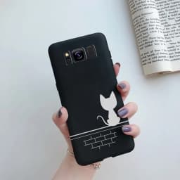 For Samsung Galaxy S8 S8 Plus S8+ Samsung S 8 S8plus Case Cover Silicone Cute Soft Matte Back Phone Protector Cover Funda Cases
