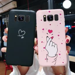 For Samsung Galaxy S8 S8 Plus S8+ Samsung S 8 S8plus Case Cover Silicone Cute Soft Matte Back Phone Protector Cover Funda Cases