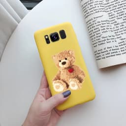 For Samsung Galaxy S8 S8 Plus S8+ Samsung S 8 S8plus Case Cover Silicone Cute Soft Matte Back Phone Protector Cover Funda Cases