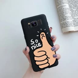 For Samsung Galaxy S8 S8 Plus S8+ Samsung S 8 S8plus Case Cover Silicone Cute Soft Matte Back Phone Protector Cover Funda Cases