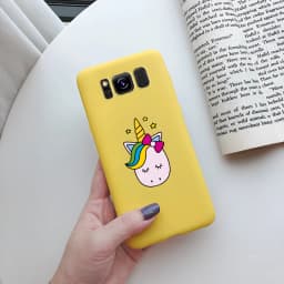 For Samsung Galaxy S8 S8 Plus S8+ Samsung S 8 S8plus Case Cover Silicone Cute Soft Matte Back Phone Protector Cover Funda Cases