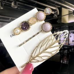New Fashion 3/4pcs Set Pearl Hair Clip For Women Korean Hairpin Geometric Crystal Hair Barrettes Girl Hair Accessories Hairgrip