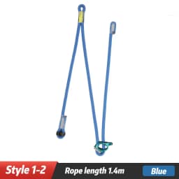 XINDA High Quality Adjust Cowstail Positioning Lanyard Adjuster For Ascending Descending Rock Climbing SRT Caving