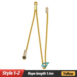 XINDA High Quality Adjust Cowstail Positioning Lanyard Adjuster For Ascending Descending Rock Climbing SRT Caving
