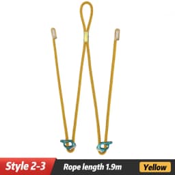 XINDA High Quality Adjust Cowstail Positioning Lanyard Adjuster For Ascending Descending Rock Climbing SRT Caving