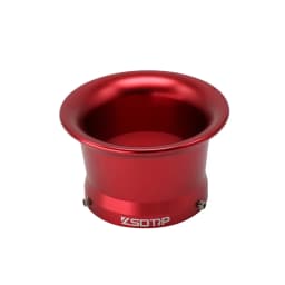 ZSDTRP Universal 50mm Mushroom Head Motorcycle Carburetor Air Filter With Mesh Cleaner Intake Pipe Modified Scooter
