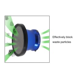 ZSDTRP Universal 50mm Mushroom Head Motorcycle Carburetor Air Filter With Mesh Cleaner Intake Pipe Modified Scooter