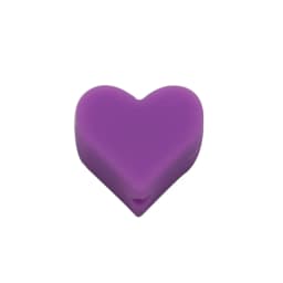 Cute-Idea 10PCs Heart Teether Pacifier Pendants Accessories Chain BPA Free Chewable Teething Soft Baby Product Food Grade