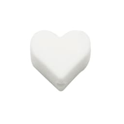 Cute-Idea 10PCs Heart Teether Pacifier Pendants Accessories Chain BPA Free Chewable Teething Soft Baby Product Food Grade