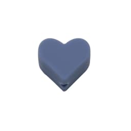 Cute-Idea 10PCs Heart Teether Pacifier Pendants Accessories Chain BPA Free Chewable Teething Soft Baby Product Food Grade