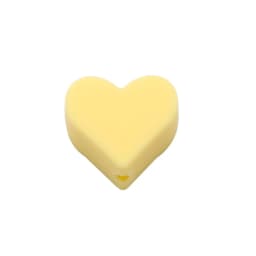 Cute-Idea 10PCs Heart Teether Pacifier Pendants Accessories Chain BPA Free Chewable Teething Soft Baby Product Food Grade