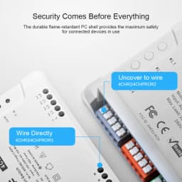 SONOFF-WiFi Smart Switch Module, Voice Control, Interlock Inching Mode via eWeLink App, Support Alexa and Google, 4CHR3/4CHPROR3