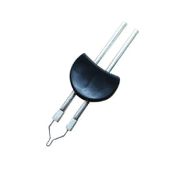 77HE 5Pcs Perfect End Thread Cord for Burner Fine Tips End Melting Welding Pen for Head Replacement Fitting Jewel