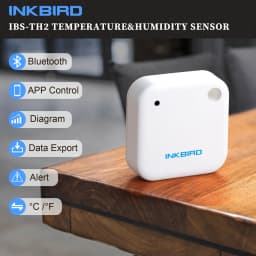INKBIRD 3 Types of IBS-TH2 Smart Bluetooth Thermometer&Hygrometer Temperature Humidity Sensor for Home Weather Station Data Expt