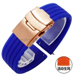 20mm 22mm Quick Release Silicone Watch Bands For Samsung Active 43mm 47mm for Fossil Watch Strap 18mm 24mm Rubber Sport Bands