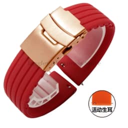 20mm 22mm Quick Release Silicone Watch Bands For Samsung Active 43mm 47mm for Fossil Watch Strap 18mm 24mm Rubber Sport Bands