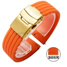 20mm 22mm Quick Release Silicone Watch Bands For Samsung Active 43mm 47mm for Fossil Watch Strap 18mm 24mm Rubber Sport Bands