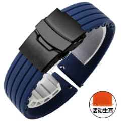 20mm 22mm Quick Release Silicone Watch Bands For Samsung Active 43mm 47mm for Fossil Watch Strap 18mm 24mm Rubber Sport Bands